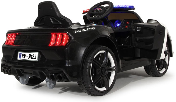 Coche de Policia Ride-on US Police Car 12V